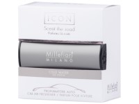 Millefiori Icon Cold Water vůně do auta Classic tmavě šedá